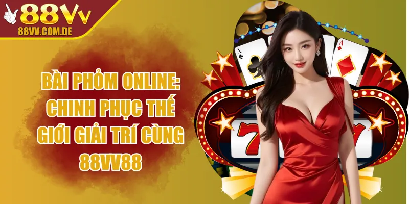 Bài Phỏm Online: Chinh Phục Thế Giới Giải Trí Cùng 88VV88