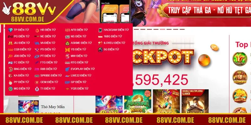 Các đối tác tại sảnh