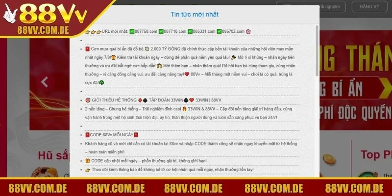 Chuyên mục hướng dẫn 88VV được trình bày rất rành mạch và rõ ràng