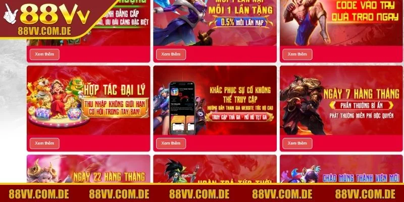 Đừng quên nhận thưởng từ các chương trình như vòng quay may mắn