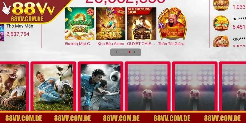 Nhà cái 88VV có những loại kèo thể thao nào?