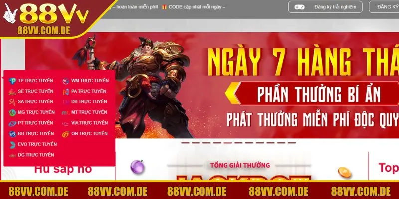 Nhà cái 88VV88 hợp tác với các đối tác hàng đầu khu vực